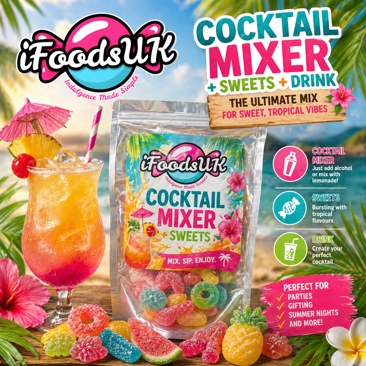 iFoodsUK Mixer Bag
