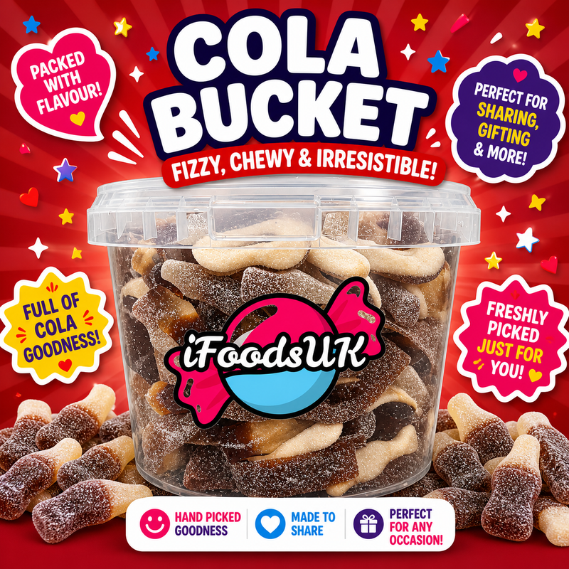Cola Sweets Bucket 1.5kg
