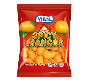 Vidal Spicy Mangos Peg Bag 100g