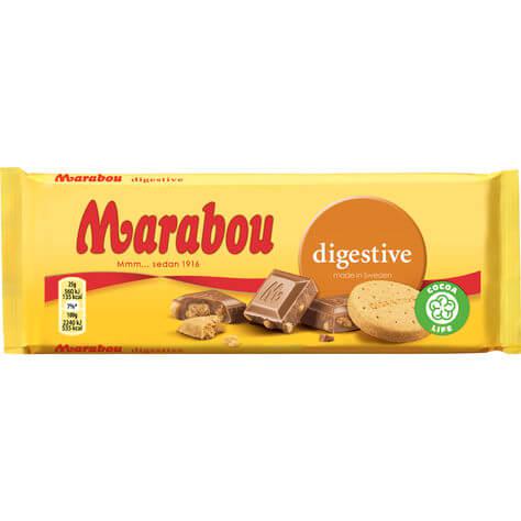 Marabou Milk Chocolate Digestive 100g