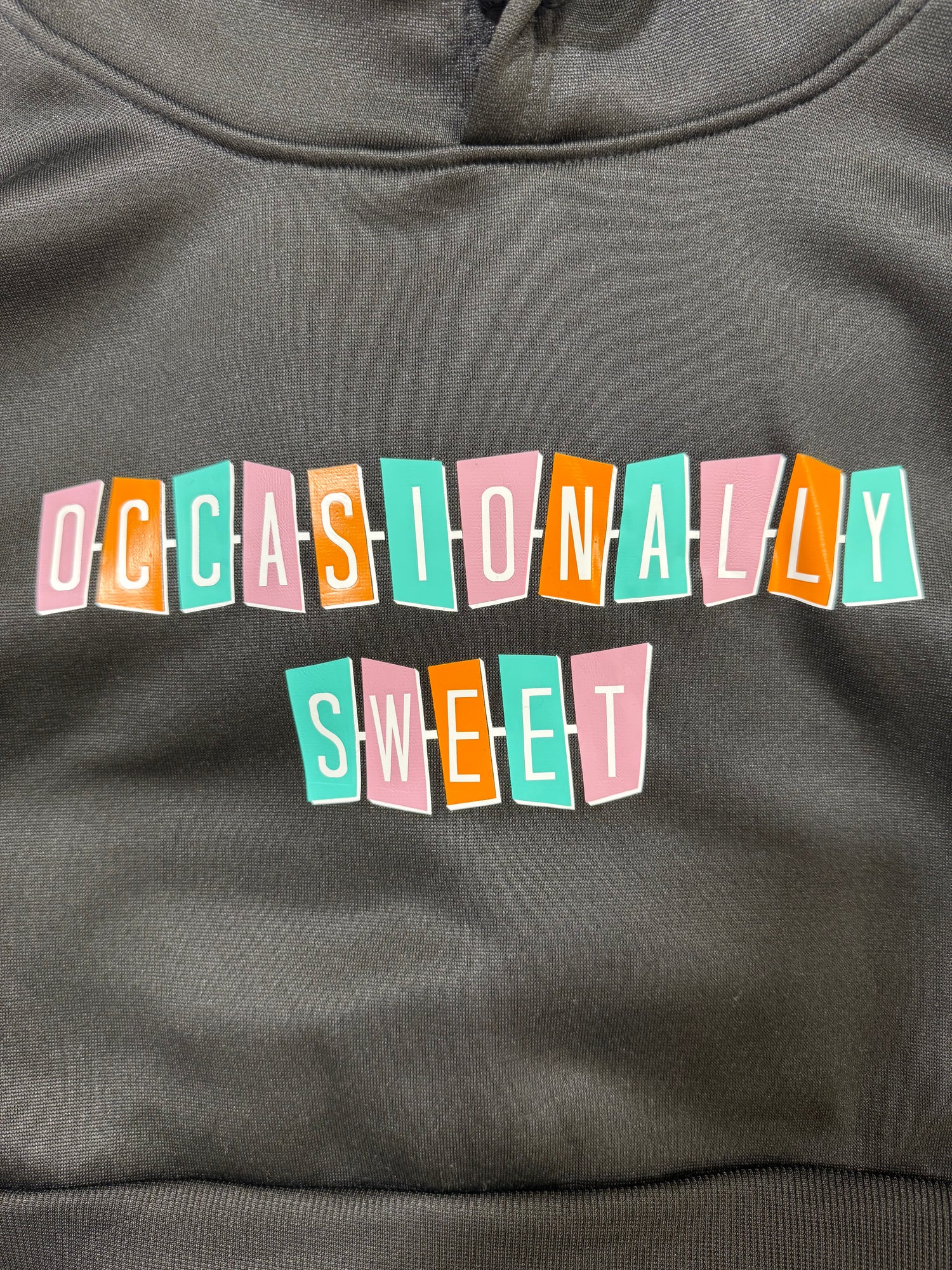 Occasionally Sweet Crop Hoodie