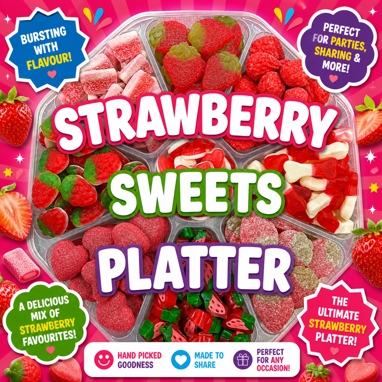 Strawberry Sweets Platter
