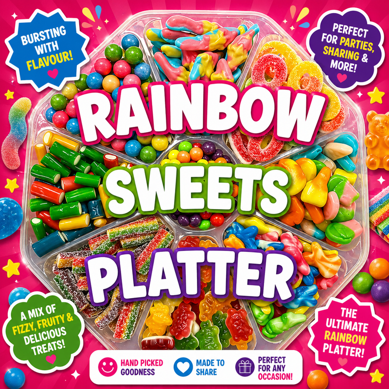 Rainbow Sweets Platter