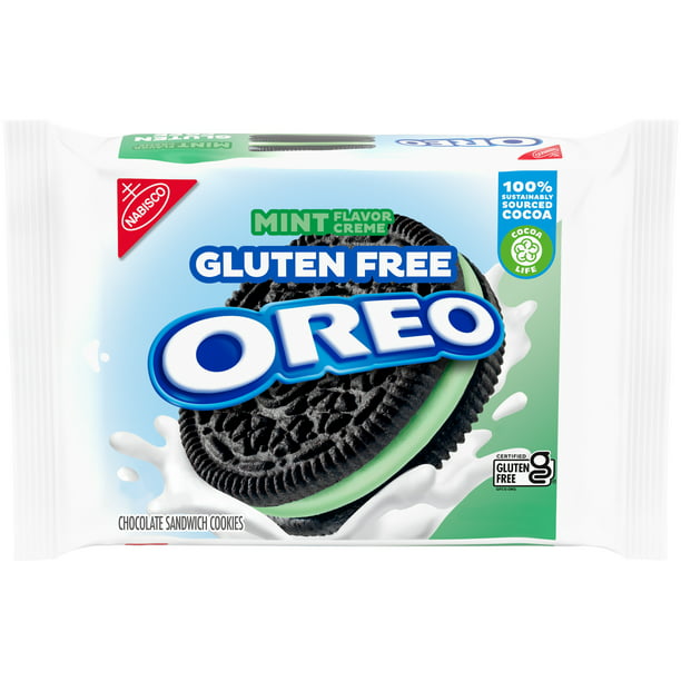 Oreo Gluten Free Mint Creme Chocolate Cookies 353g