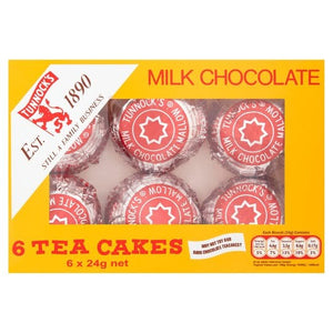 Tunnock's Milk Chocolate Teacakes 6x24g