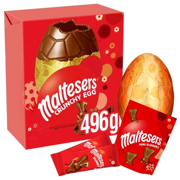 Maltesers Chocolate Bunny Giant Easter Egg 496g