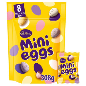 Cadbury 8 Mini Eggs Bags 308g
