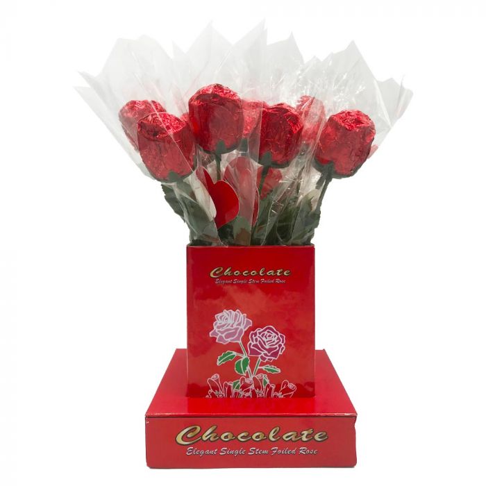 Milk Chocolate Rose Single 18g