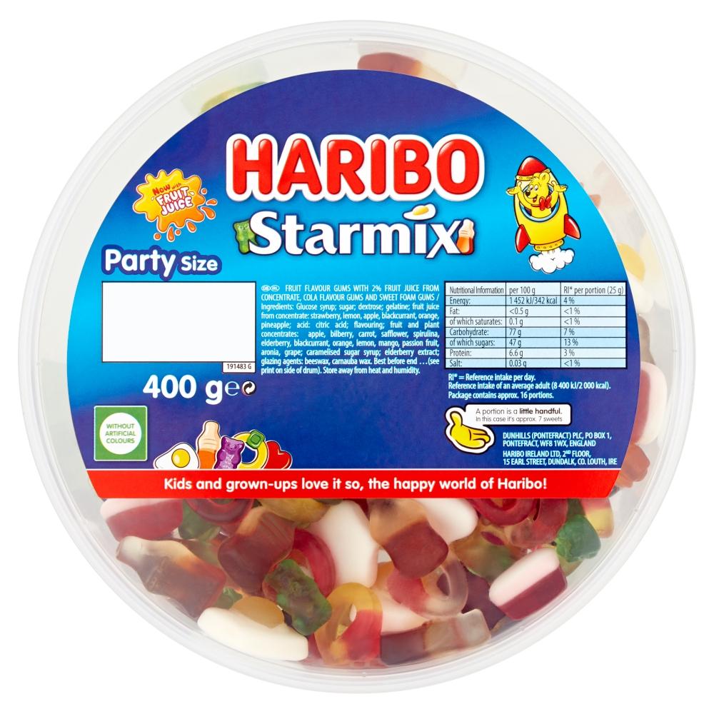 Haribo Starmix Sweet Tub 400g