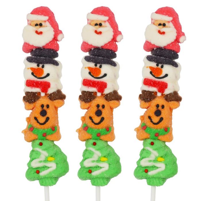 Candy Realms Christmas Mallow Skewer 45g