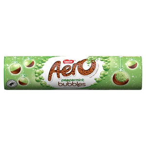 Aero Bubbles Peppermint Mint Chocolate Giant Tube 70g