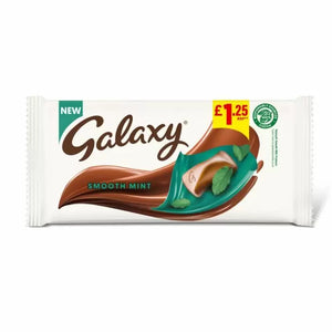 Galaxy Smooth Mint Chocolate Bar 110g