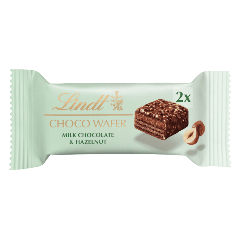 Lindt Milk Chocolate and Hazelnut Choco Wafer 30g