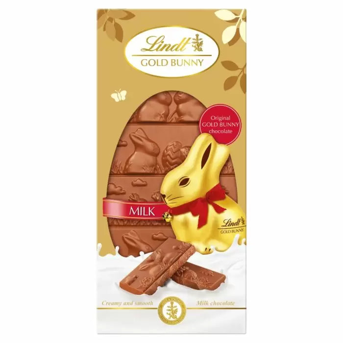 Lindt Gold Bunny Chocolate Milk Easter Bar 120g