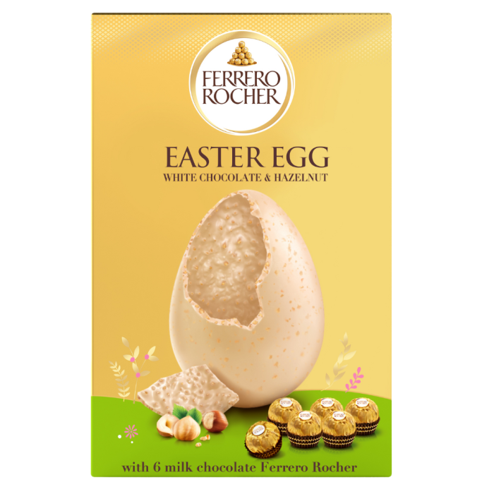 Ferrero Rocher White Chocolate Easter Egg 250g