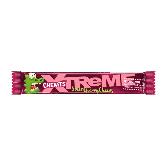 Chewits Xtreme Sour Cherry 34g