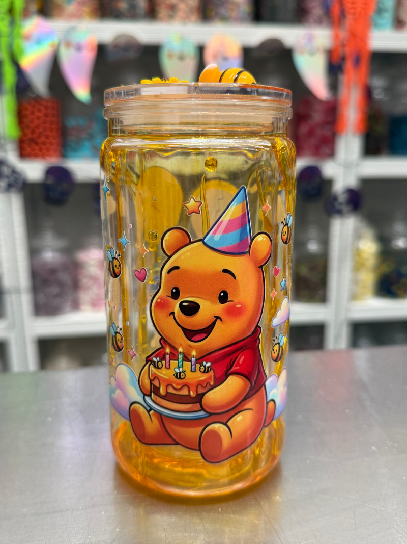 Pooh Bear Honey Drip Cup 16oz
