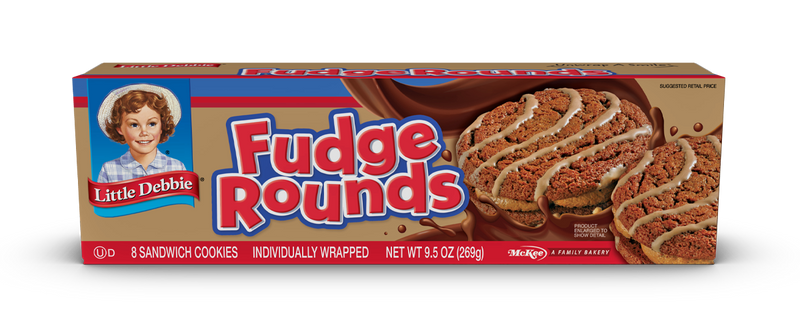 Little Debbie Fudge Rounds 269g