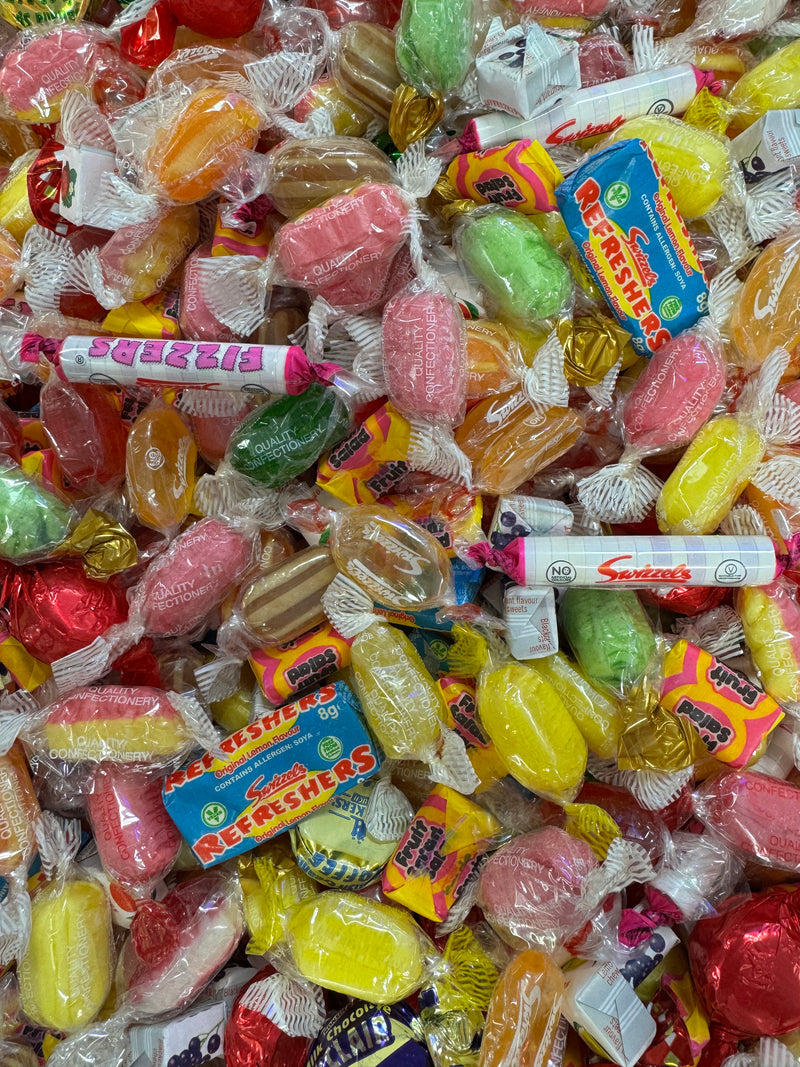 iFoodsUK Wrapped Retro Sweets Mix