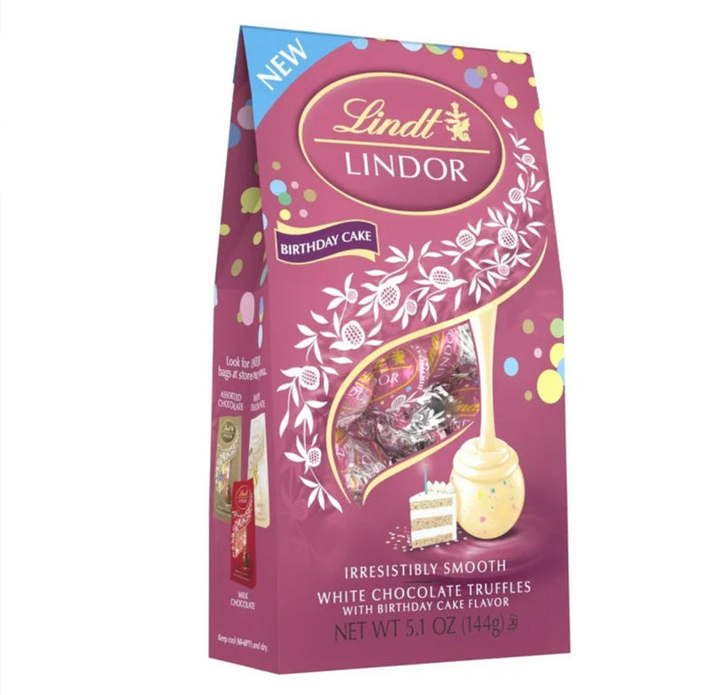 Lindt Lindor Birthday Cake 144g
