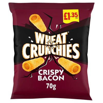 Wheat Crunchies Crispy Bacon Snacks 70g