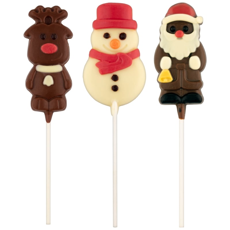 Christmas Chocolate Lolly 28g