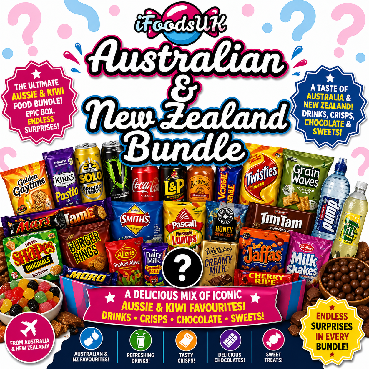 iFoodsUK Australian & New Zealand Bundle