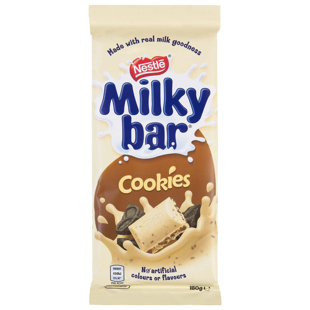 Milkybar Cookies Share Bar 180g