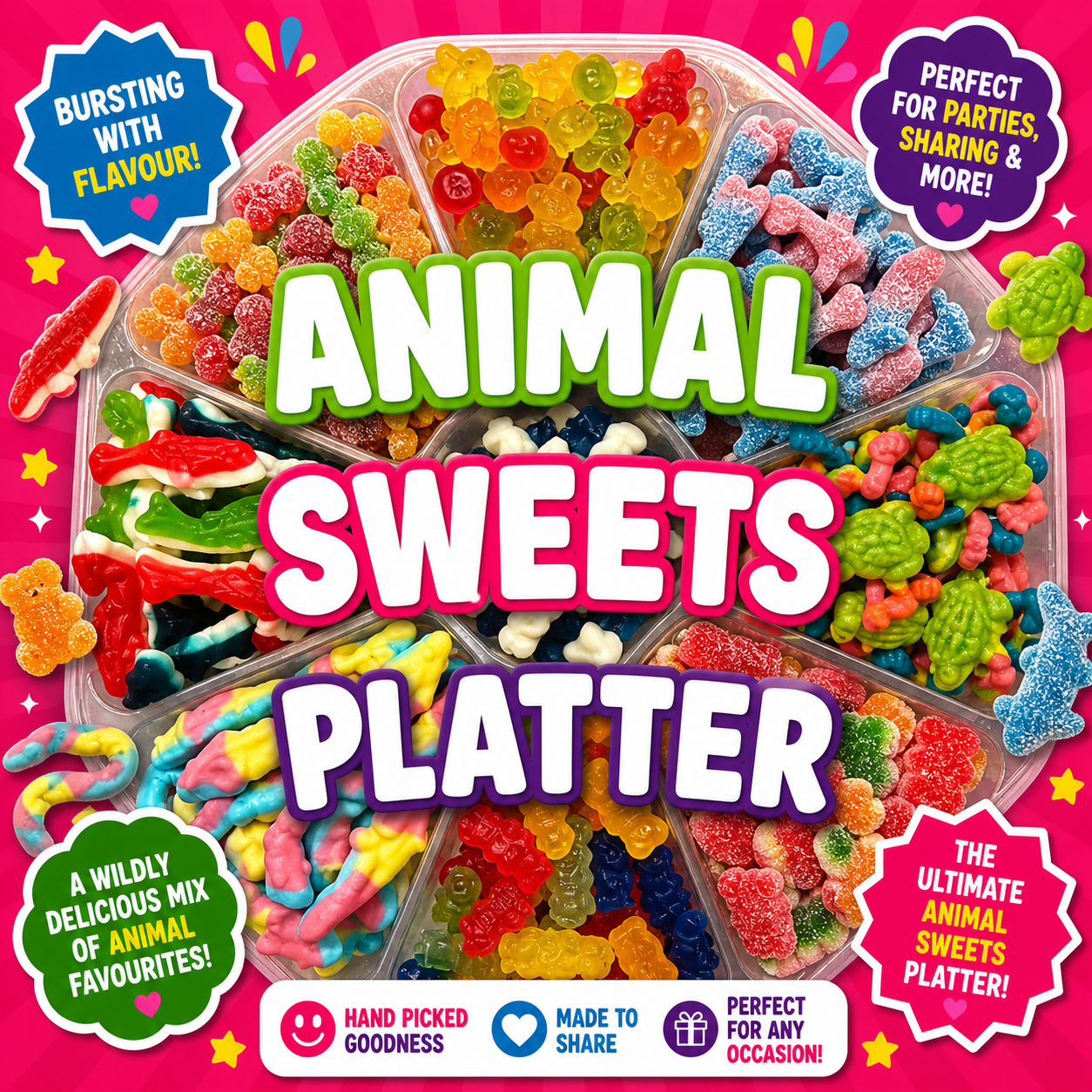 Animal Sweets Platter