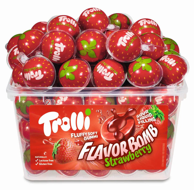 Trolli Flavour Bomb Strawberry Bomb Single