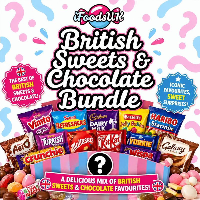 iFoodsUK British Sweets & Chocolate Bundle