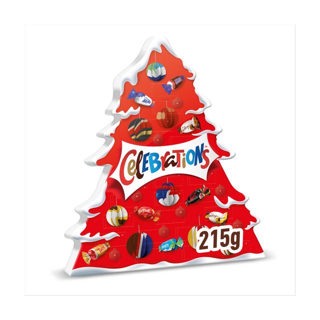 Celebrations Chocolate Christmas Advent Calendar 215g