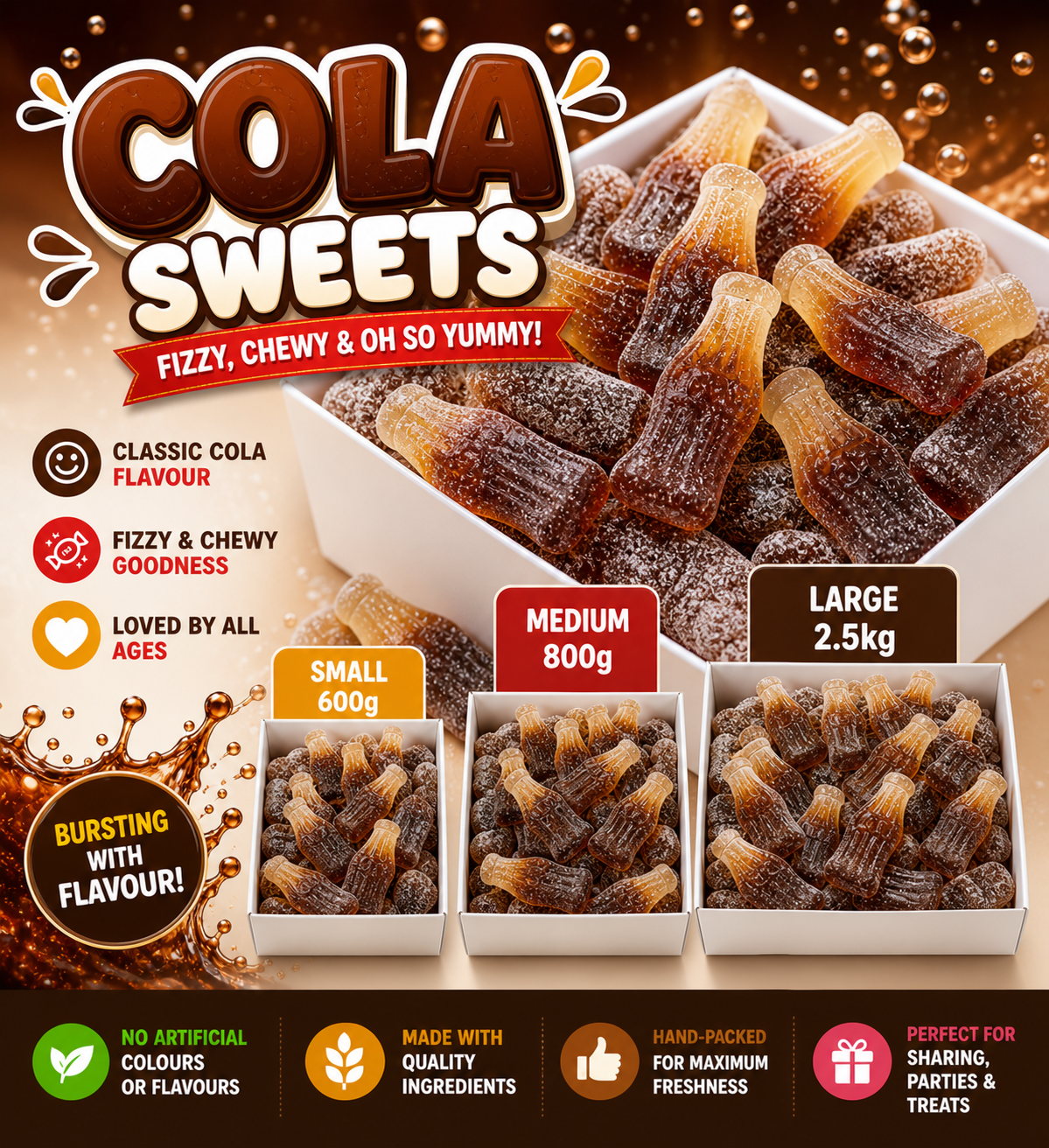 Cola Sweets Box