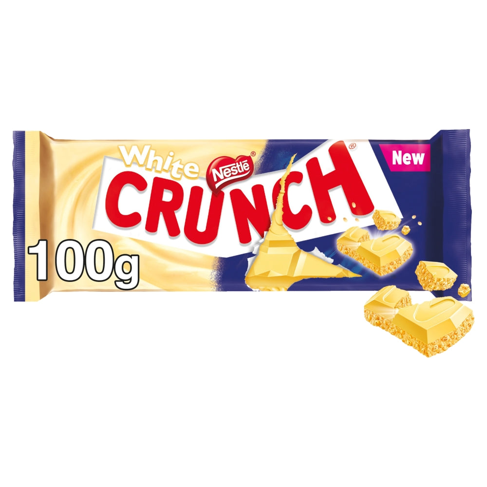 Nestle Crunch White Bar 100g