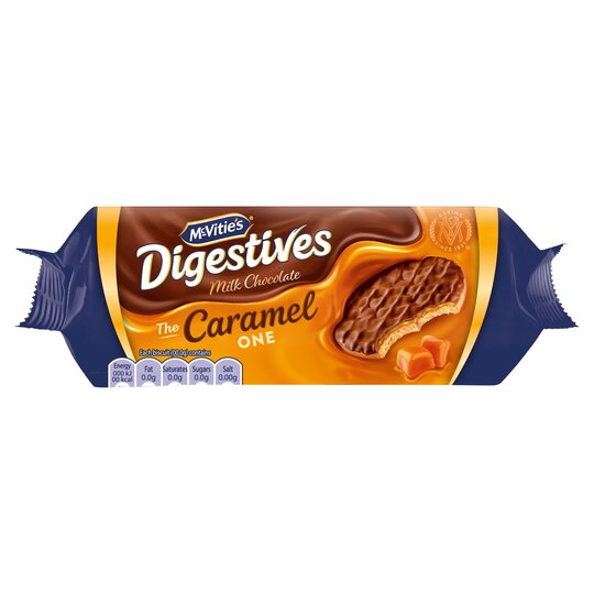 Mcvitie's Milk Chocolate Caramel Digestive Biscuits 250g