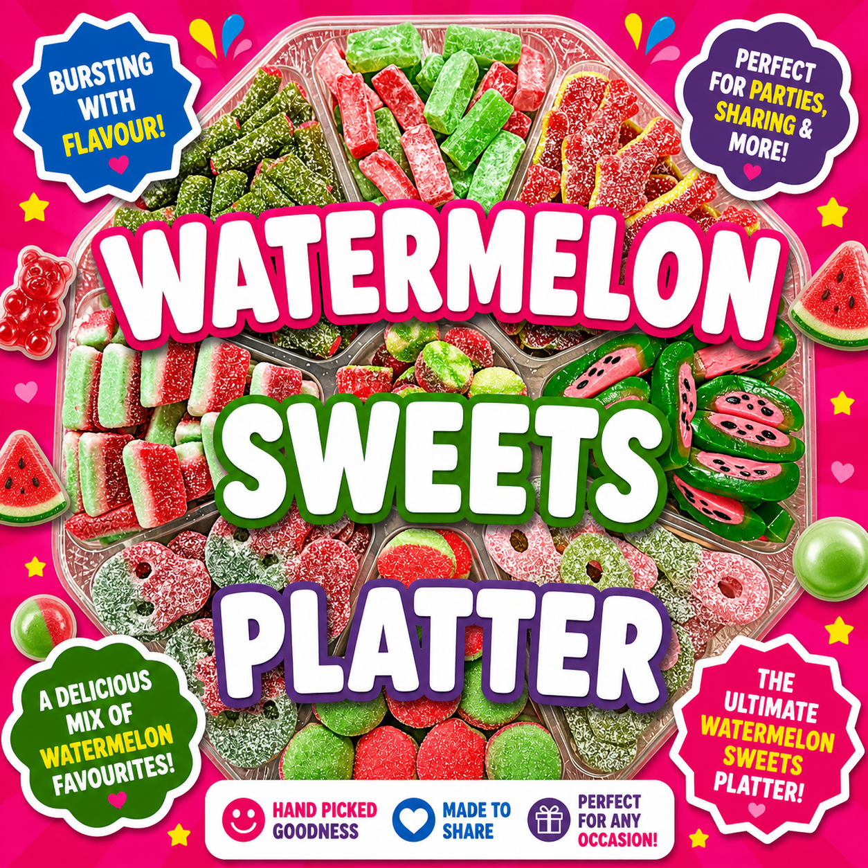 Watermelon Sweets Platter