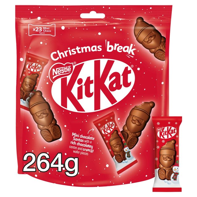 Kit Kat Festive Friends Milk Chocolate Sharing Bag 220g