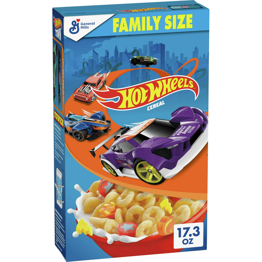 Hot Wheels Breakfast Cereal with Marshmallows 317g - Best Before 28th November 2023
