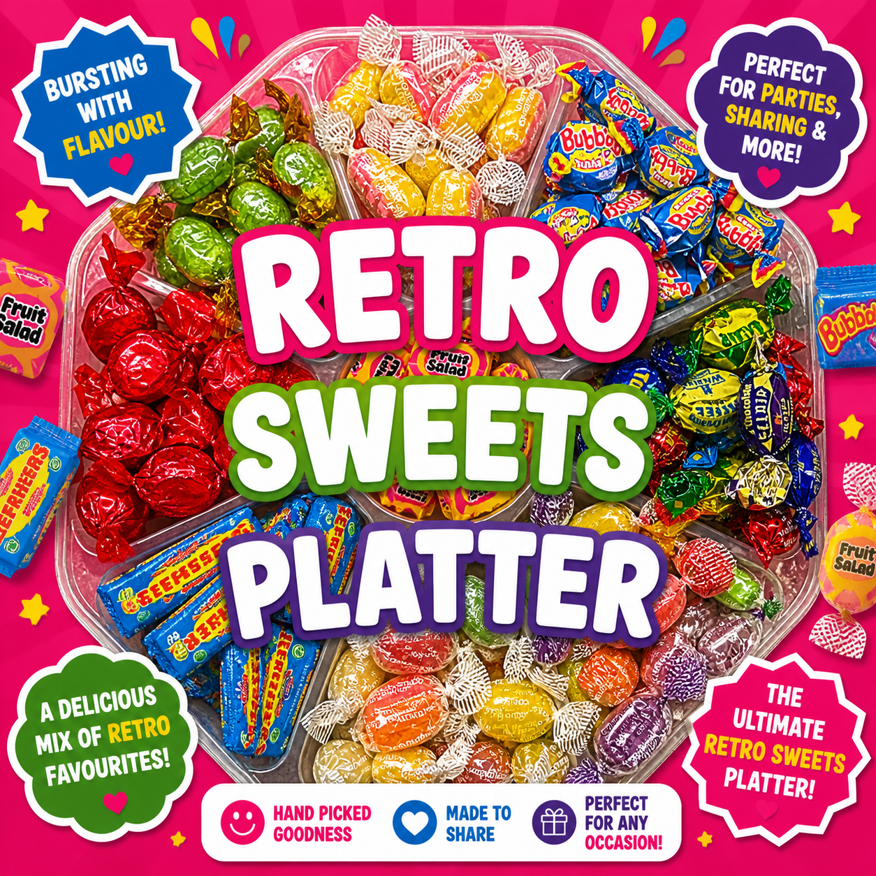Retro Sweets Platter