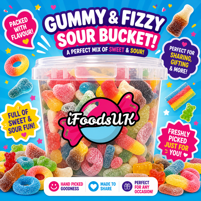 Gummy & Fizzy Bucket 1.5kg