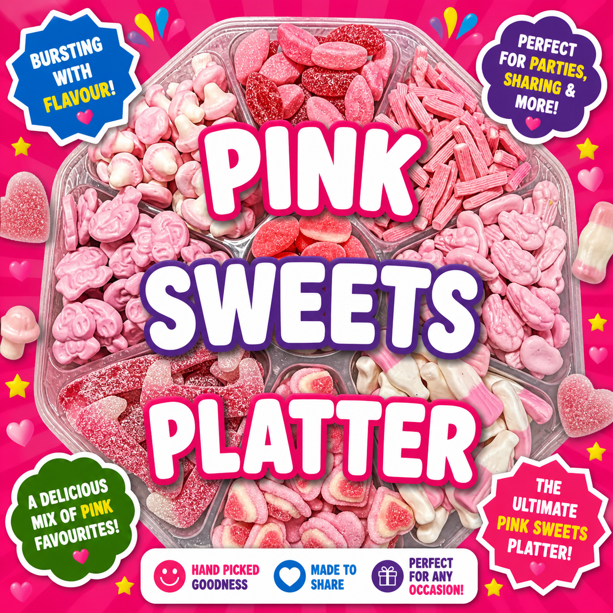 Pink Sweets Platter