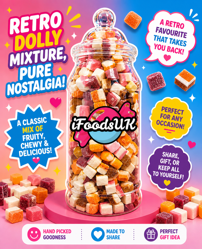 iFoodsUK Dolly Mixture Jar 700g