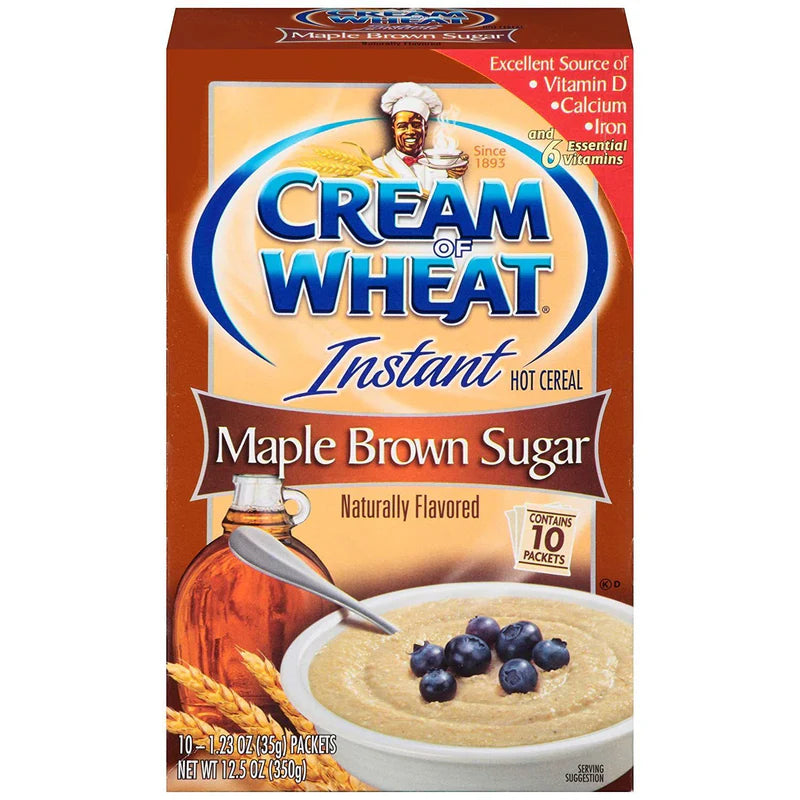 Cream Of Wheat Instant Maple Brown Sugar Hot Cereal 340g