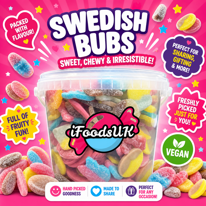 Bubs Swedish Candy Bucket