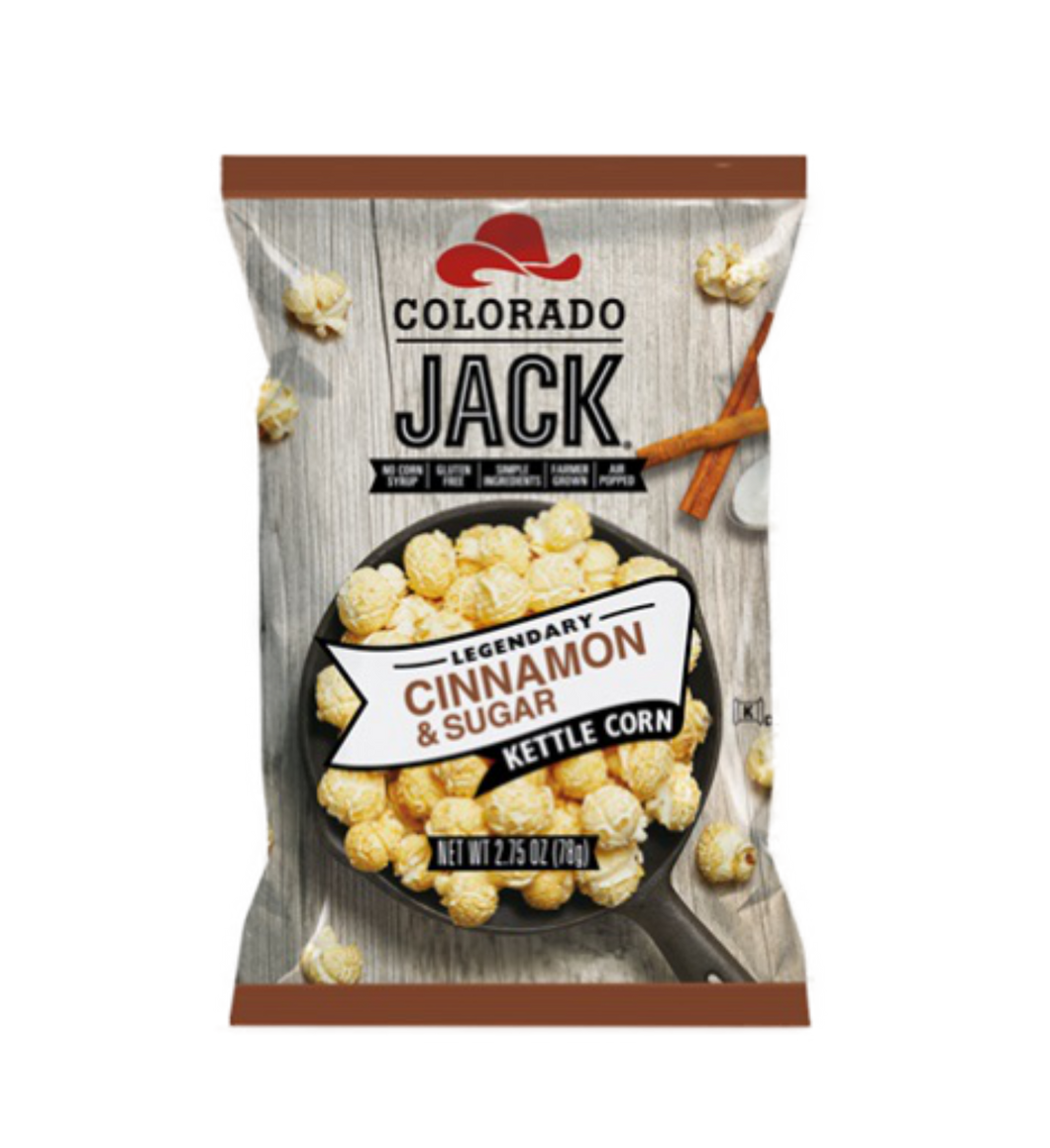 Colorado Jack Cinnamon & Sugar Popcorn 78g