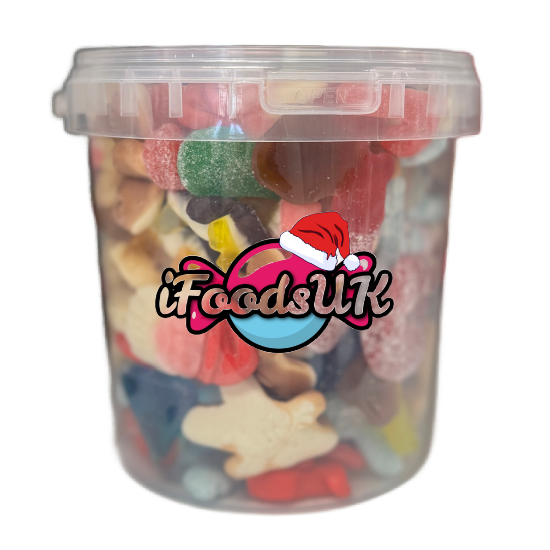 iFoodsUK Christmas Pick N' Mix Bucket 900g