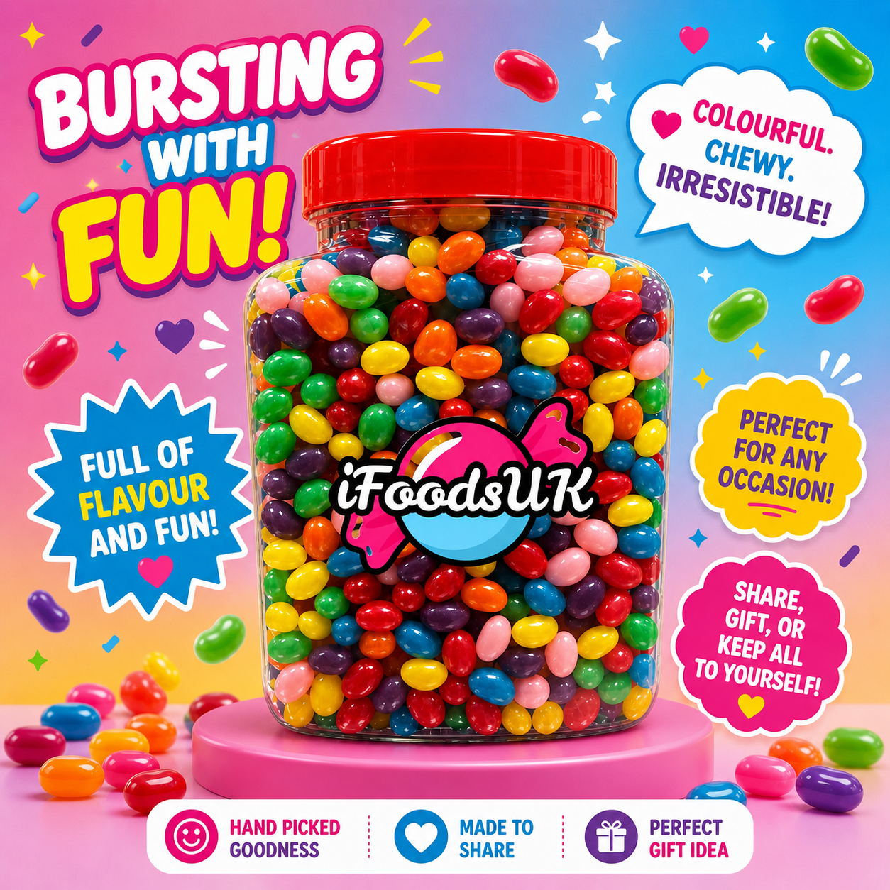 Jelly Bean Jar 2.5kg