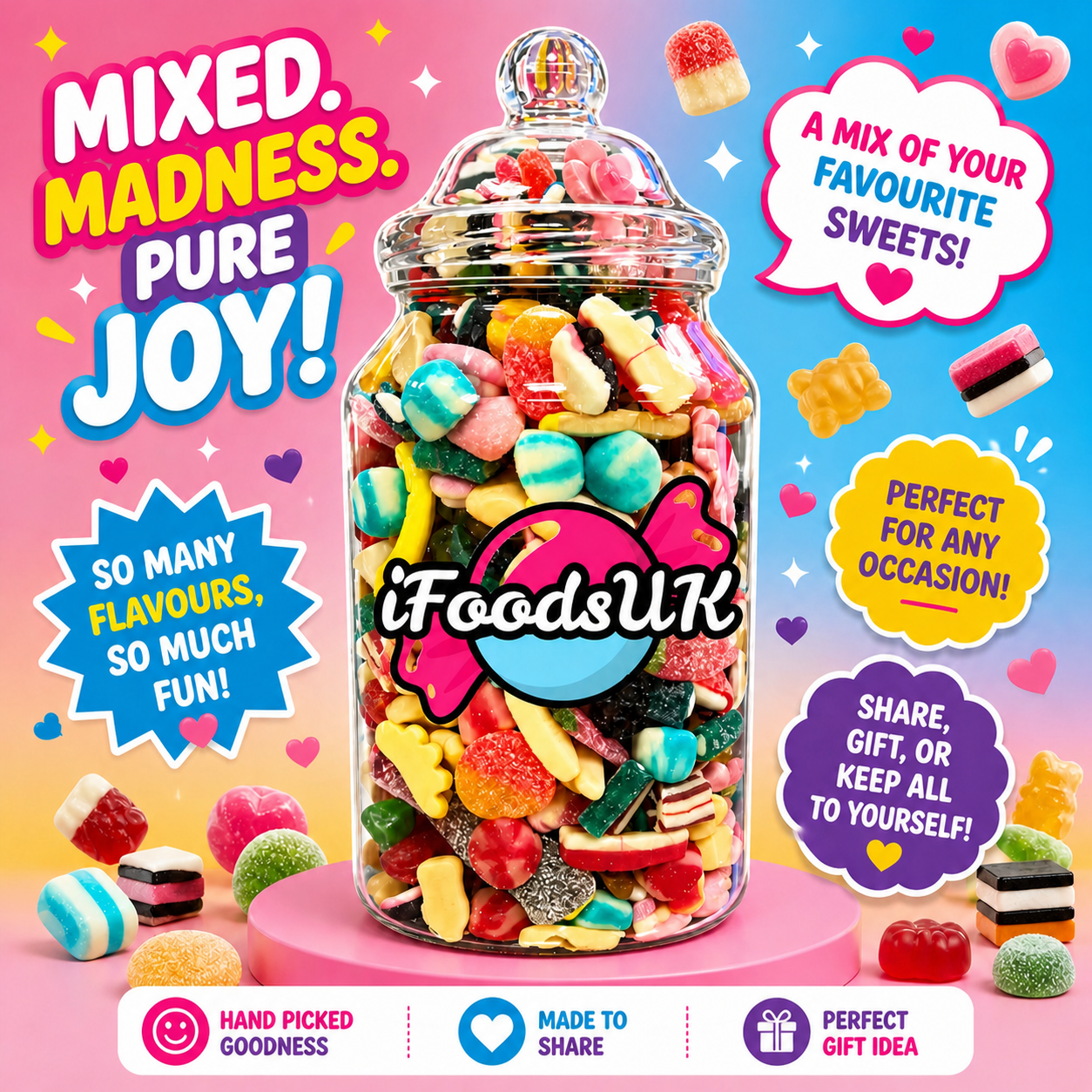 Gummy & Fizzy Jars