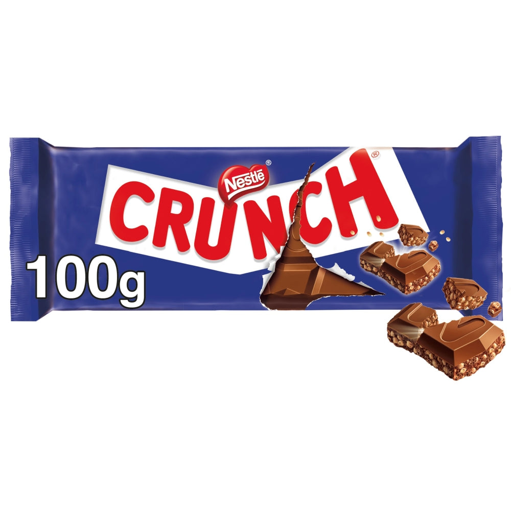 Nestle Crunch Milk Chocolate Sharing Bar 100g