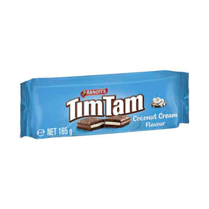 Arnott's Tim Tam Chocolate Biscuit Coconut Cream 165g